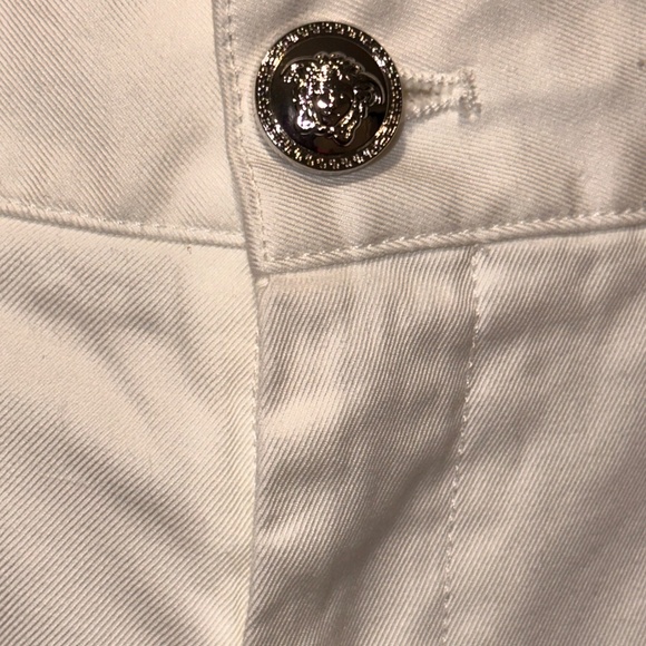 Versace Men's Flat-front cotton Pants size 54(38) - Picture 4 of 14